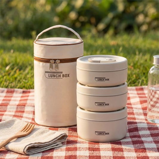 3-Tier Thermal Stacking Lunch System